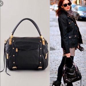 Rebecca Minkoff - Cupid; Black satchel.